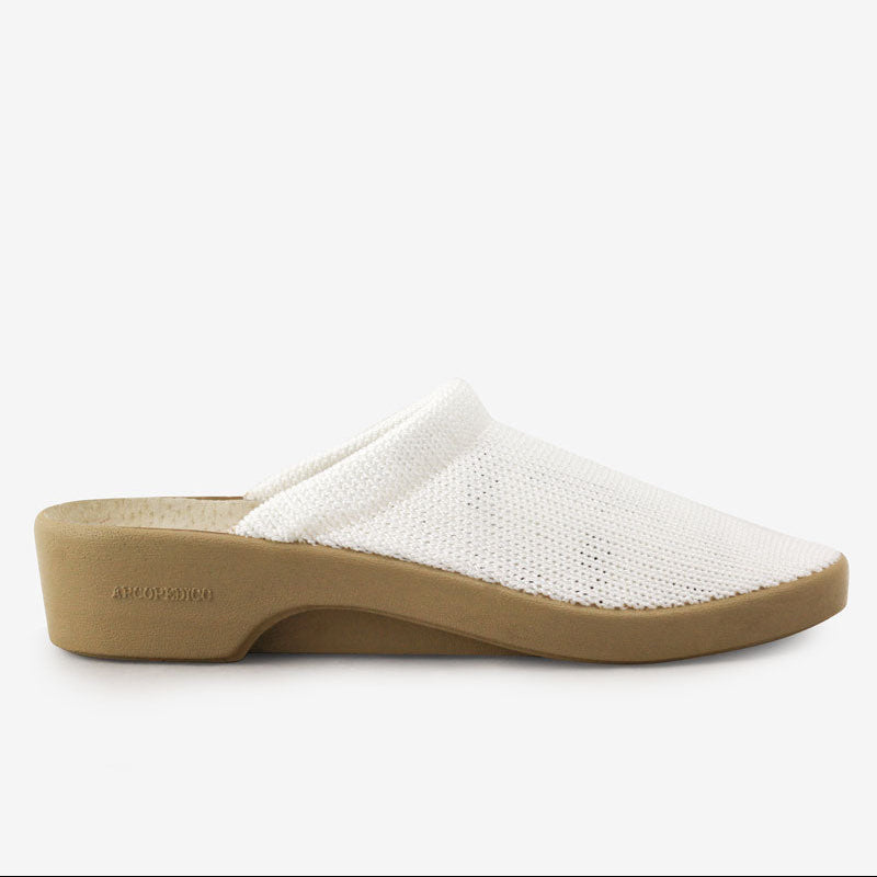 Light - Knit Open-Back Mule