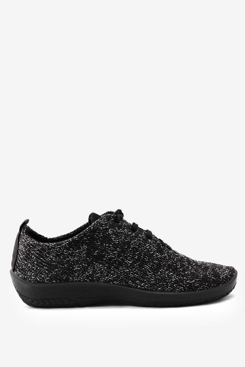 LS - Knit Lace-Up Sneaker - Starry Nite