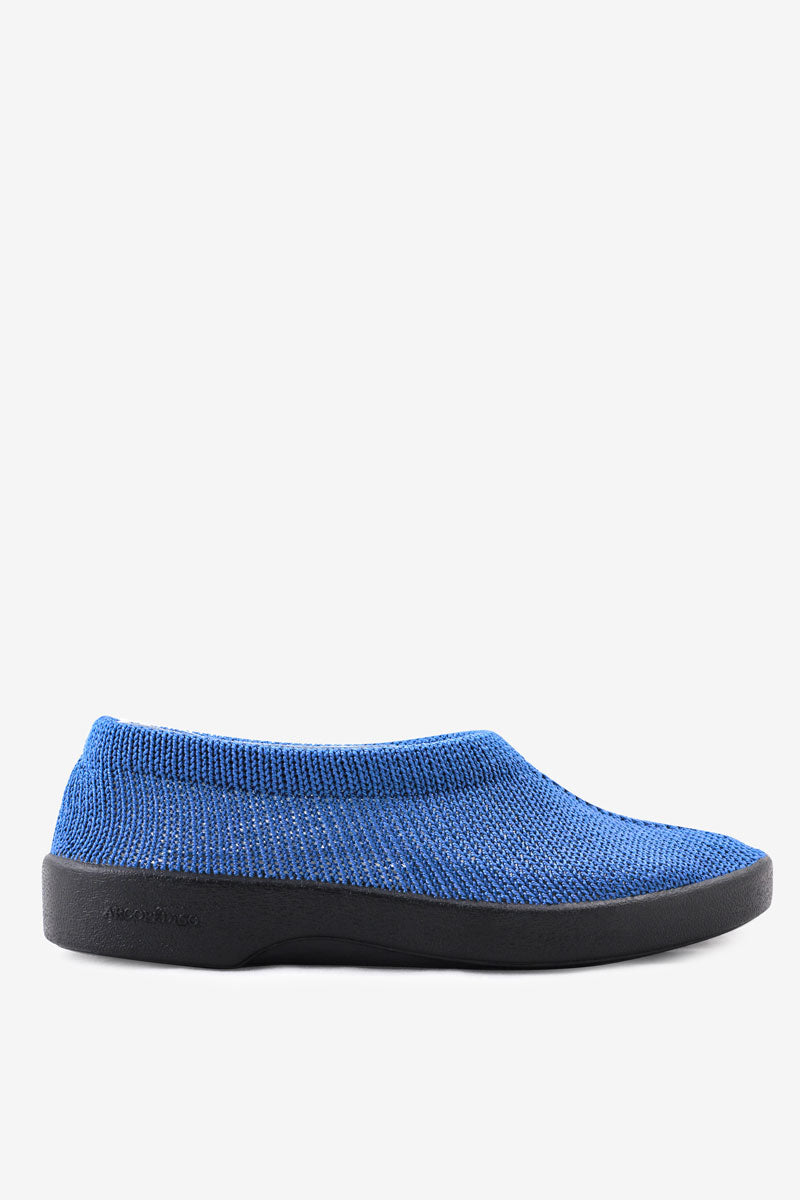 Sec V - Knit Slip-On Comfort Flat - Denim