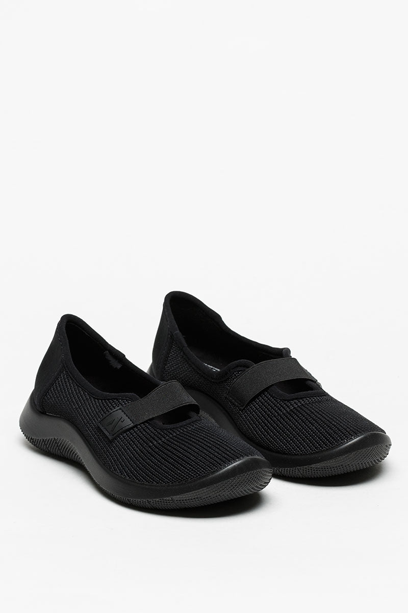 Cibele - Recycled Knit Mary Jane - Black