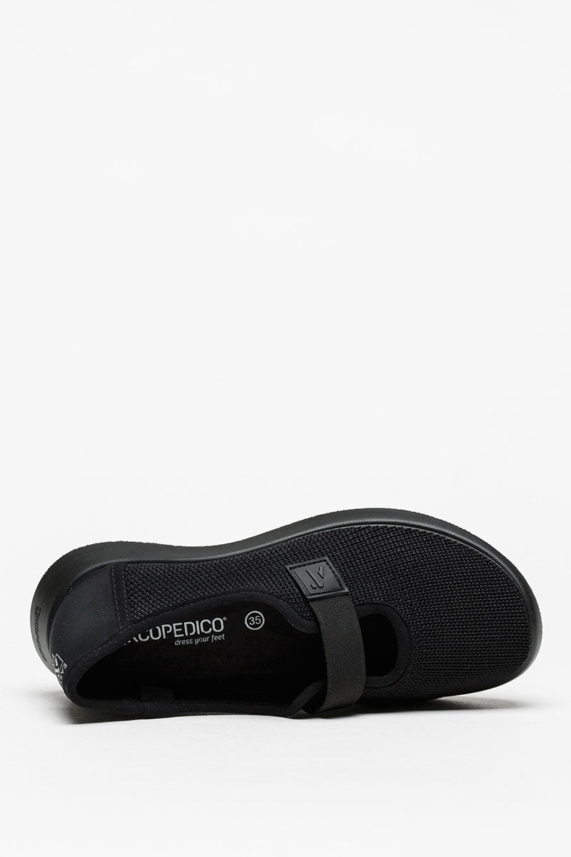 Cibele - Recycled Knit Mary Jane - Black