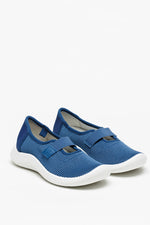 Cibele - Recycled Knit Mary Jane - Blue