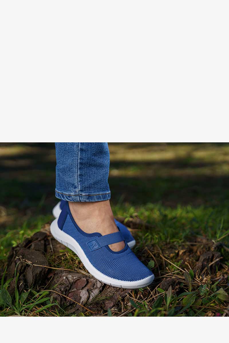 Cibele - Recycled Knit Mary Jane - Blue