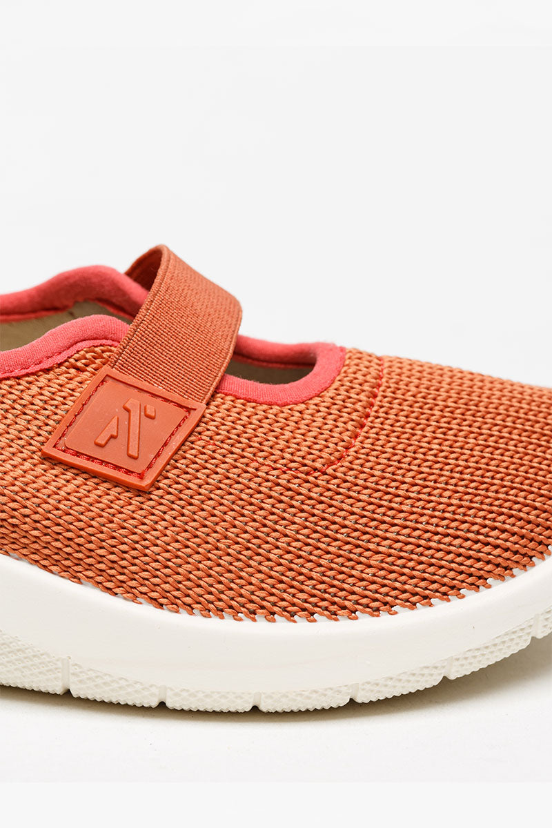 Cibele - Recycled Knit Mary Jane - Brick