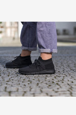 Physis - Water-Resistant Knit High-Top - Black