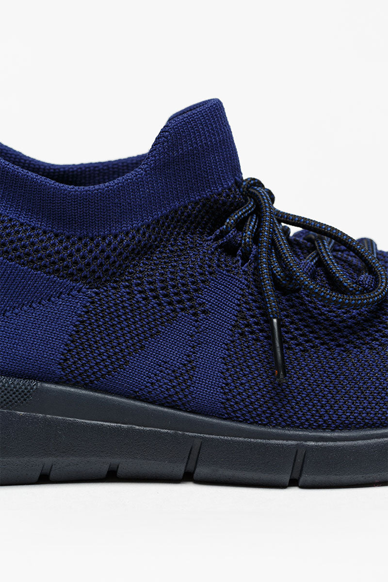 Physis - Water-Resistant Knit High-Top - Blue