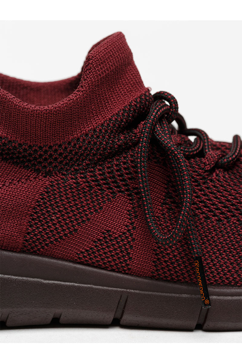 Physis - Water-Resistant Knit High-Top - Bordeaux