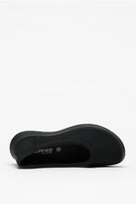 Thetis - Knit Slip-On Ballerina - Black