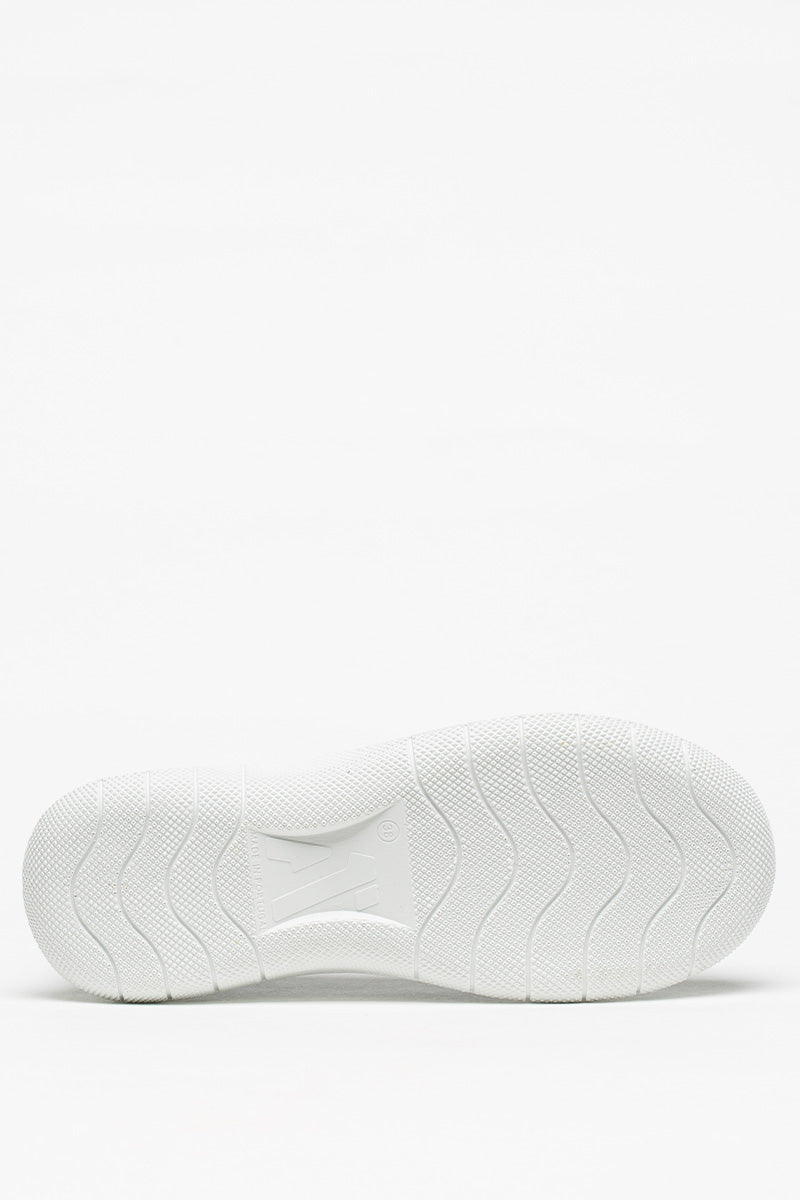 Thetis - Knit Slip-On Ballerina - Blue