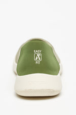 Thetis - Knit Slip-On Ballerina - Green Earth
