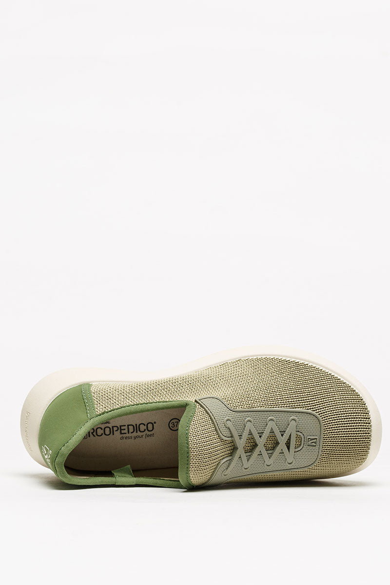 Ocean - Eco Knit Lace-Up Sneaker - Green Earth
