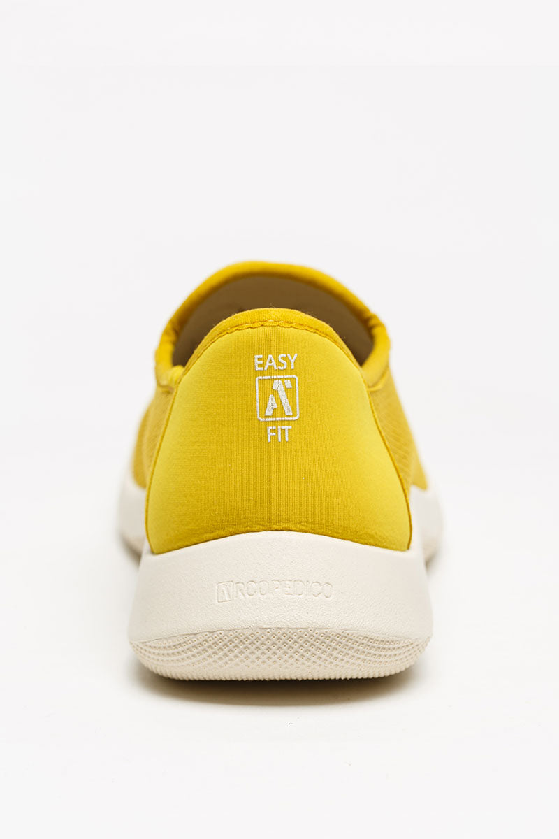 Ocean - Eco Knit Lace-Up Sneaker - Mustard