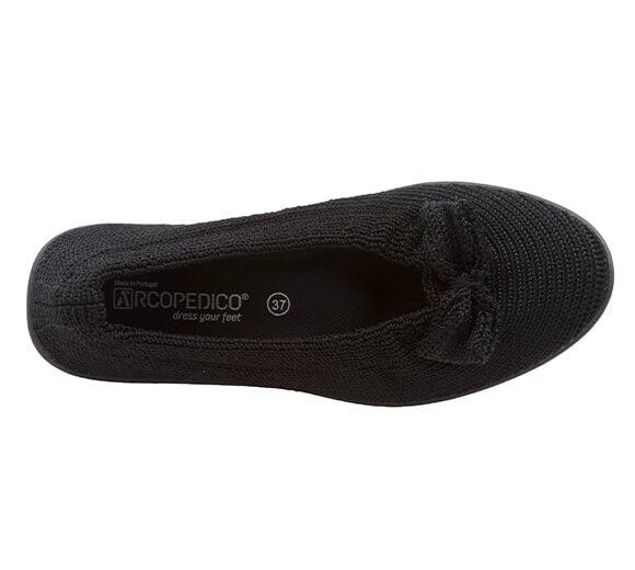Lyla Sport - Knit Bow-Detail Flat