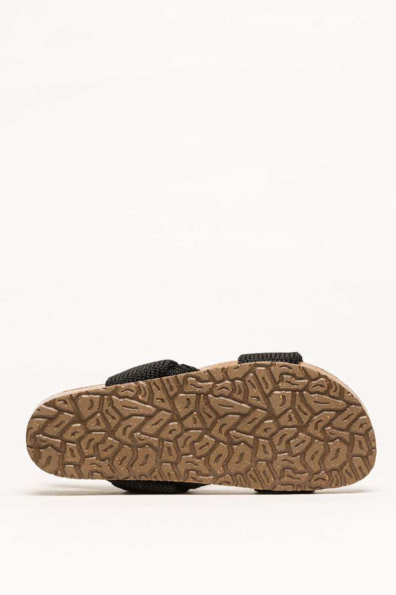 Murray - Knit Cork Sandal - Black
