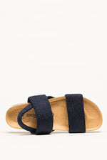 Murray - Knit Cork Sandal - Navy