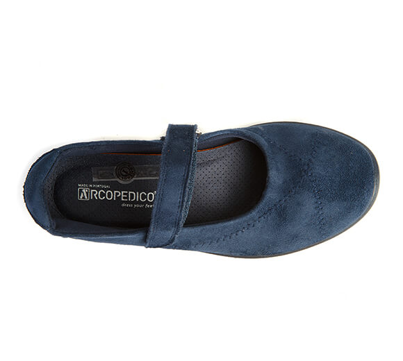 L18 - Lytech Quilted Mary Jane - Navy