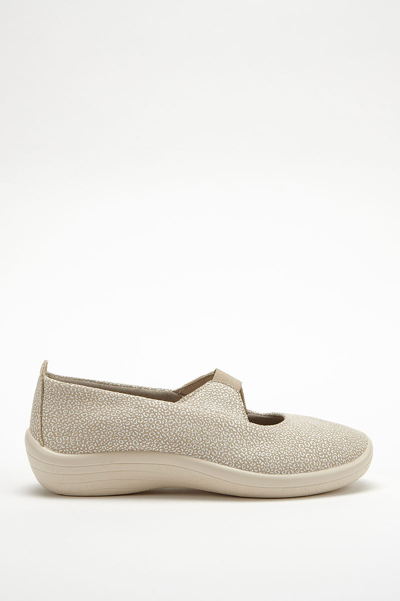 Itatiaia Seashell - Printed Lytech Mary Jane - Sahara