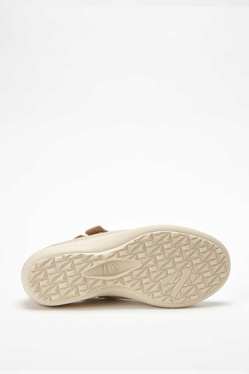 Minami Seashell - Dual-Strap Lytech Mary Jane - Sahara