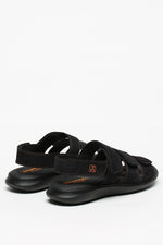 Stelvio - Adjustable Lytech Walking Sandal - Black