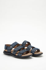 Stelvio - Adjustable Lytech Walking Sandal - Cobalt Palm