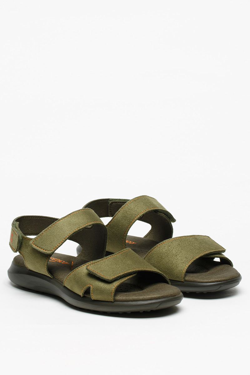 Corbett - Adjustable Lytech Walking Sandal - Olive