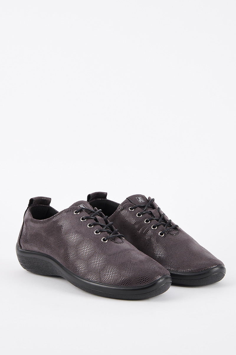 Lanin Stardust - Printed Lytech Lace-Up Sneaker - Gray