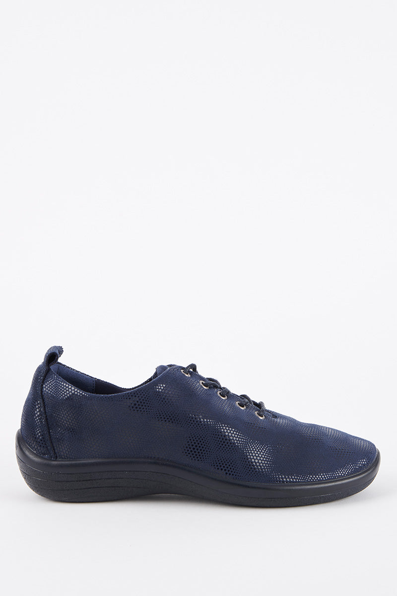 Lanin Stardust - Printed Lytech Lace-Up Sneaker - Navy