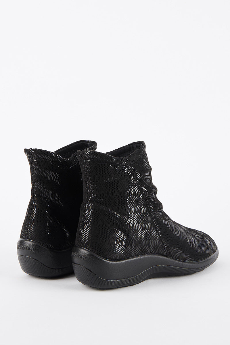 Paluma Stardust - Printed Lytech Scrunch Bootie - Black