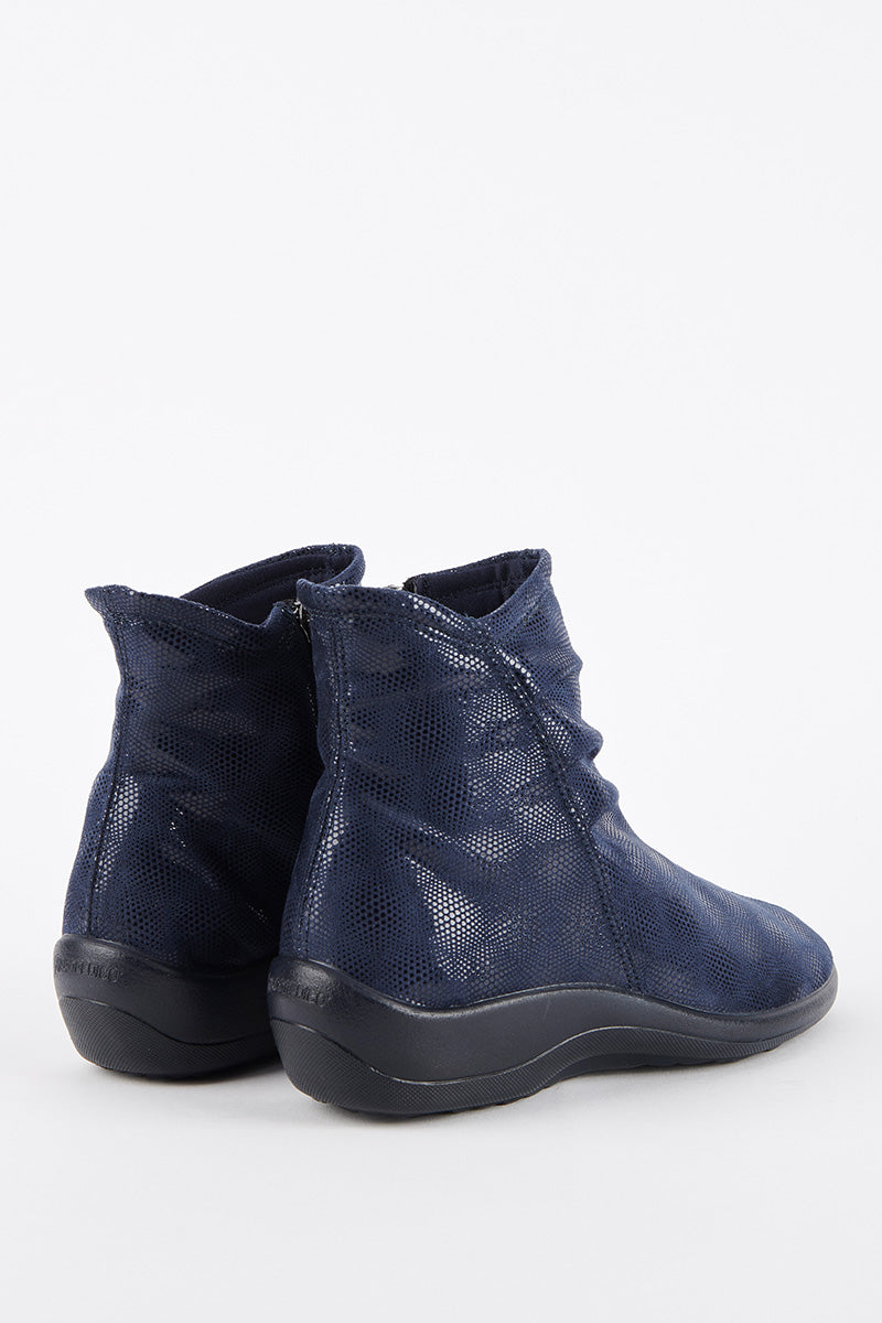 Paluma Stardust - Printed Lytech Scrunch Bootie - Navy