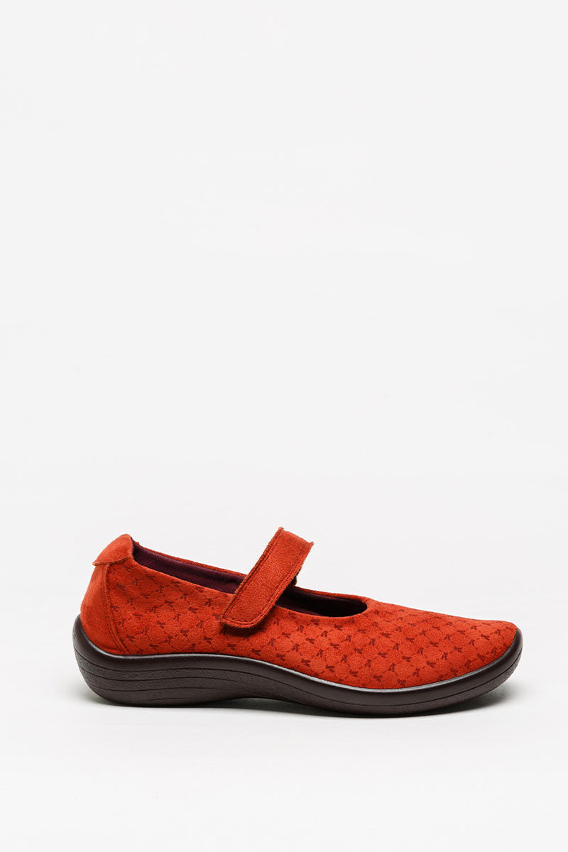 Estrela A - Embossed Lytech Mary Jane - Arabesque
