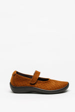 Estrela A - Embossed Lytech Mary Jane - Canela