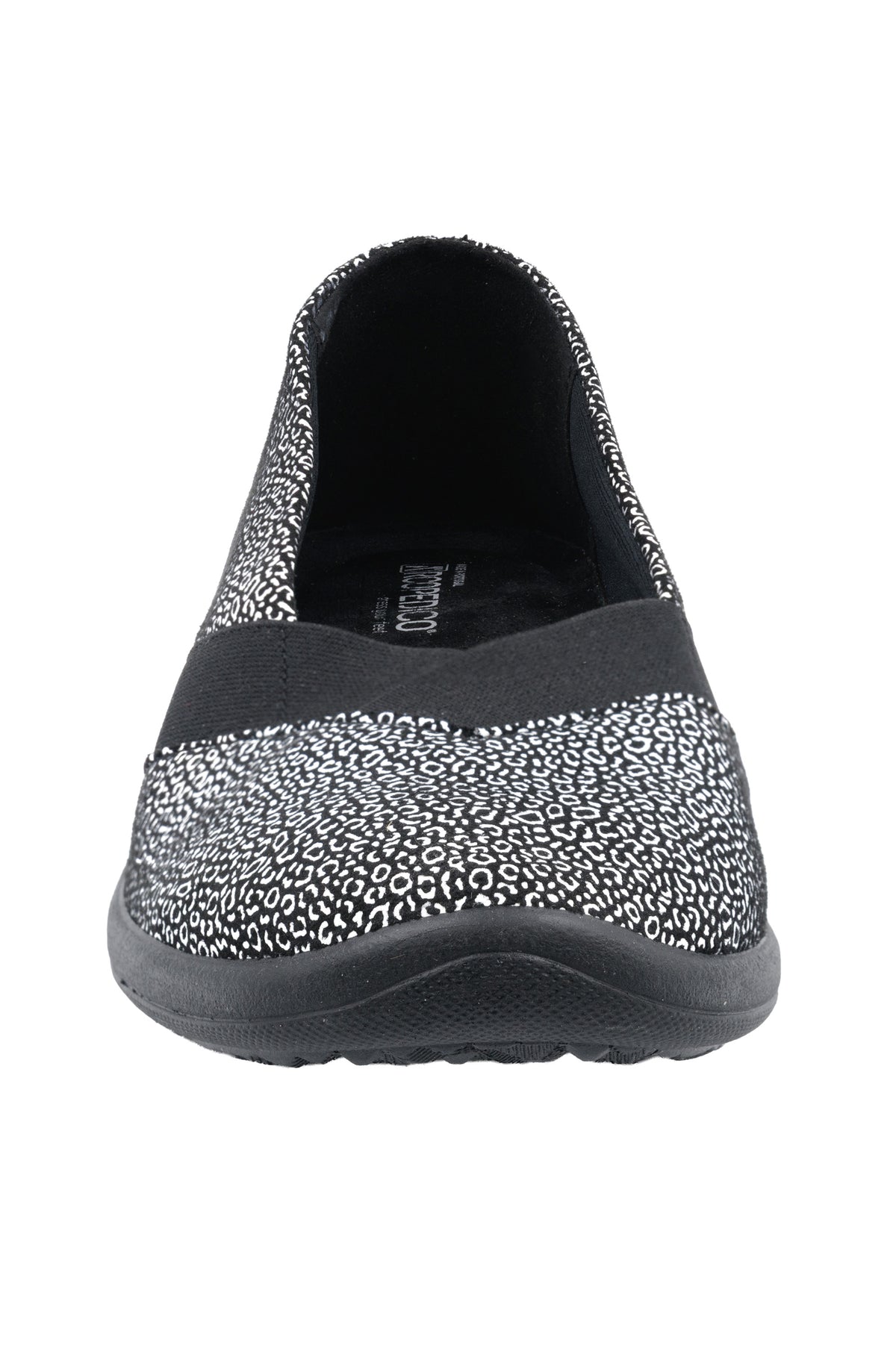 Acadia Seashell - Printed Lytech Slip-On - Black