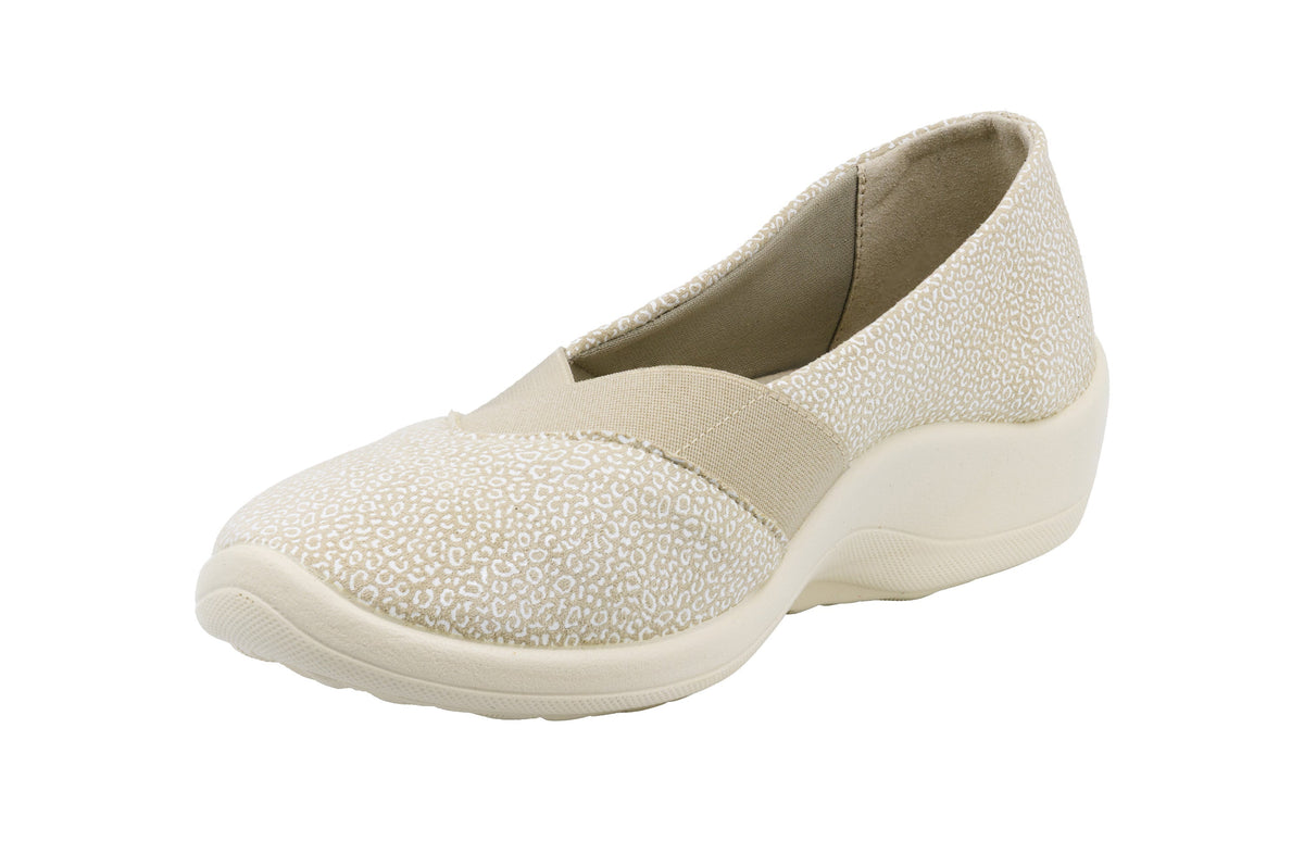 Acadia Seashell - Printed Lytech Slip-On - Sahara