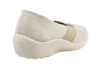 Acadia Seashell - Printed Lytech Slip-On - Sahara