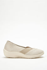 Acadia Seashell - Printed Lytech Slip-On - Sahara