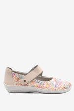 Cosmo Kokoa - Lytech Asymmetric Strap Mary Jane - White