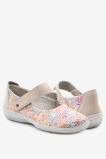 Cosmo Kokoa - Lytech Asymmetric Strap Mary Jane - White