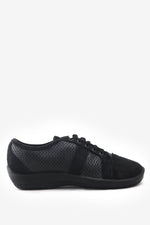 Leta - Lytech Lace-Up Sneaker - Black