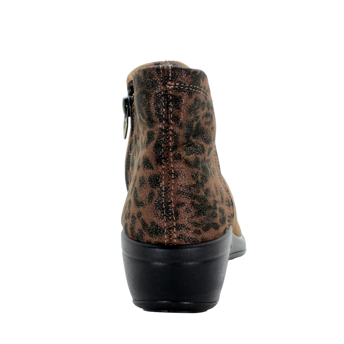 Stara - Lytech Ankle Bootie - Brown Bengal Microsuede