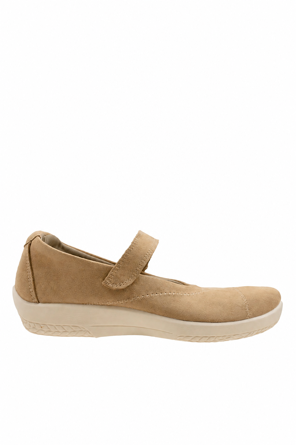 L18 - Lytech Quilted Mary Jane - Taupe