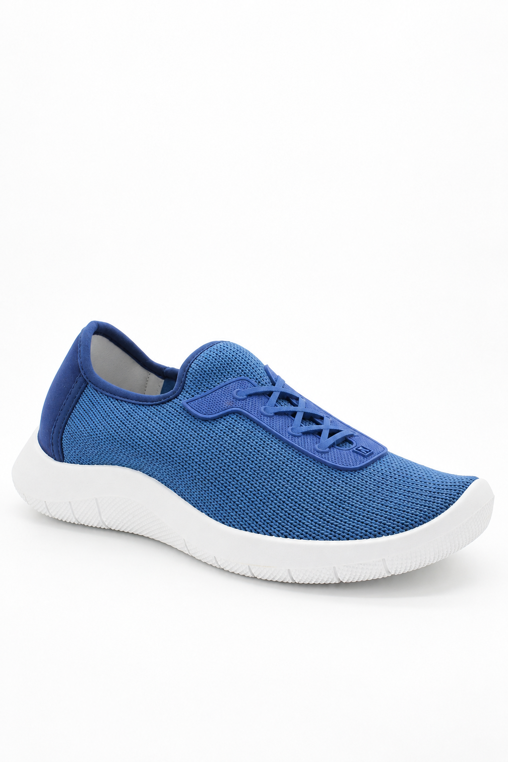 Ocean - Eco Knit Lace-Up Sneaker - Blue
