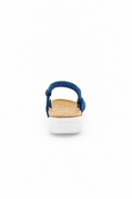 Arenal - Knit Cork Sandal - Denim