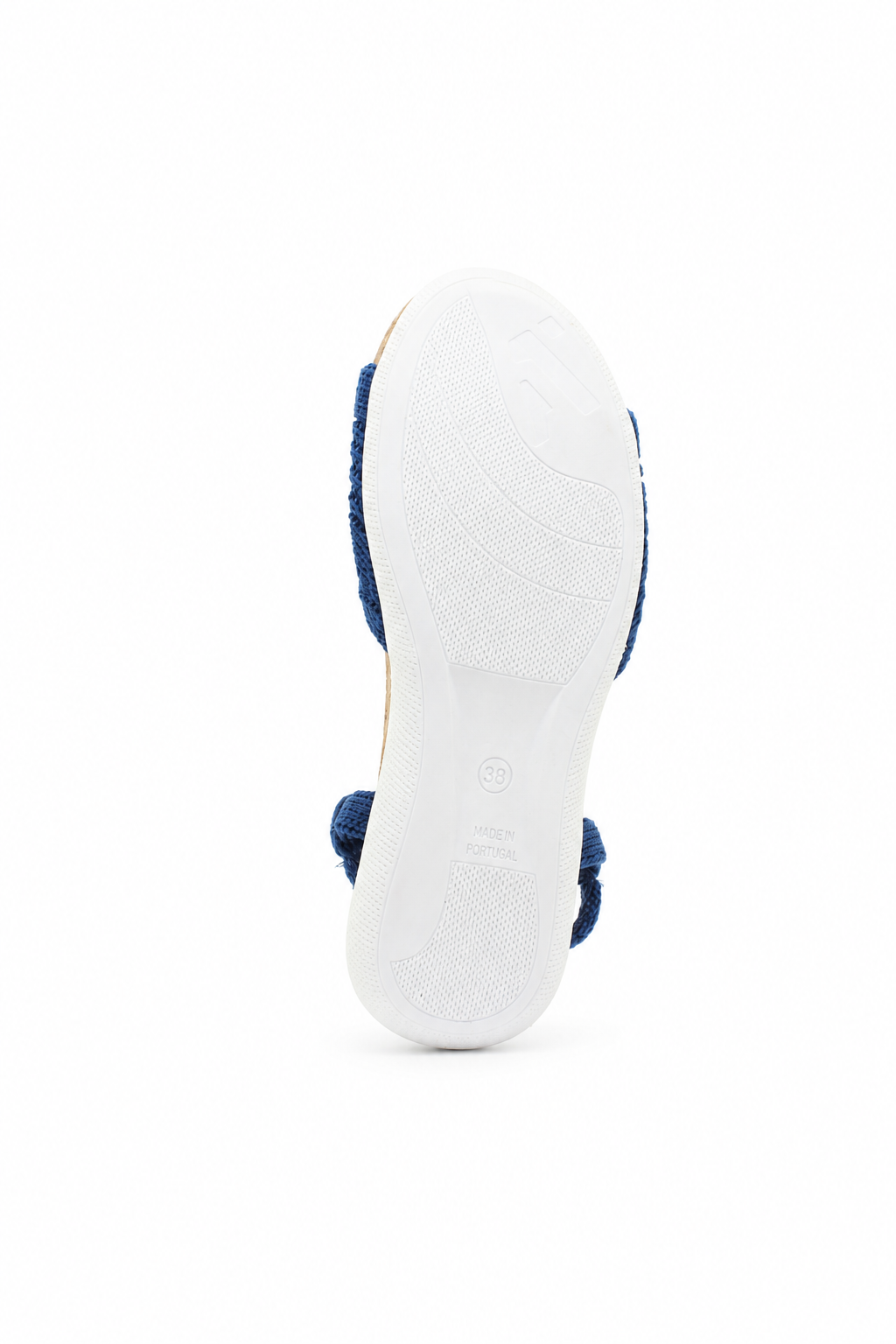 Arenal - Knit Cork Sandal - Denim