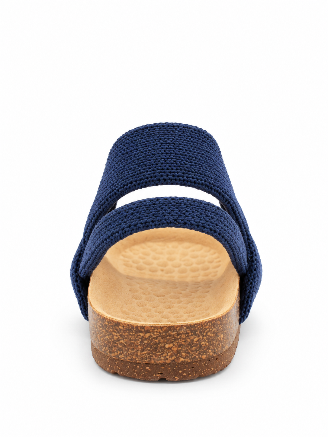 Murray - Knit Cork Sandal - Navy