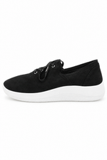 Yosemite - Lace-Up Comfort Sneaker - Black