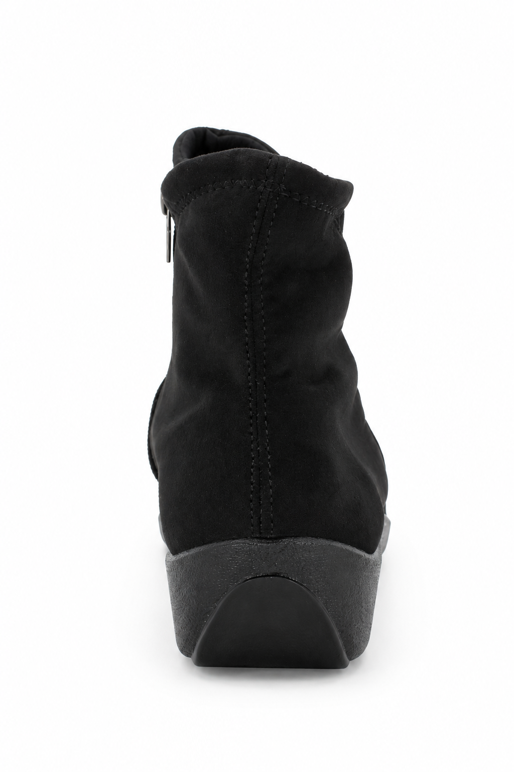 L19 - Scrunch Lytech Bootie - Black Suede