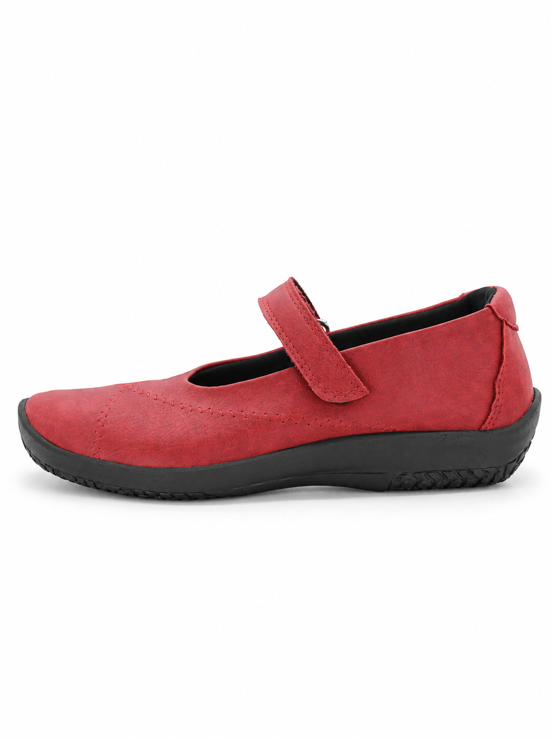 L18 - Lytech Quilted Mary Jane - Cherry Red
