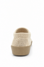 Sec V - Knit Slip-On Comfort Flat - Beige
