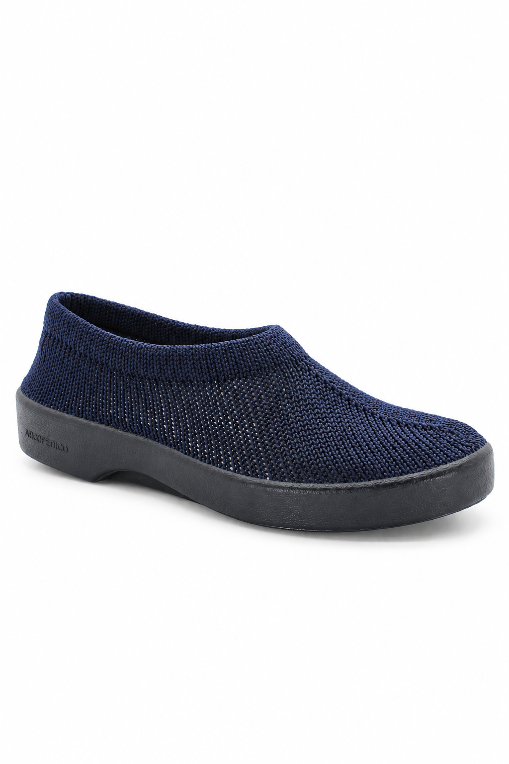Sec V - Knit Slip-On Comfort Flat - Navy
