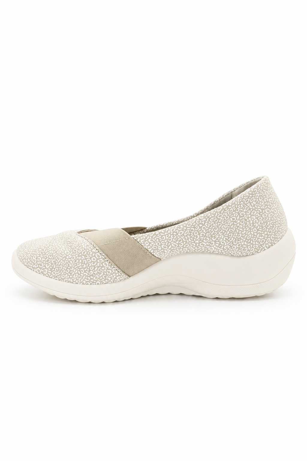 Acadia Seashell - Printed Lytech Slip-On - Sahara